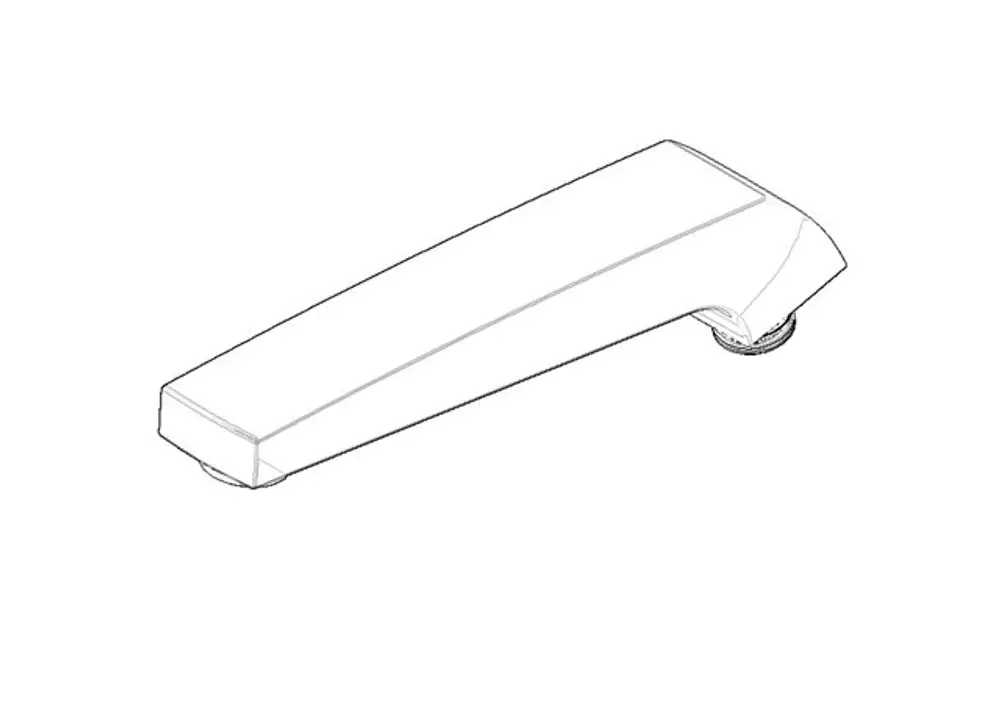 DORNBRACHT Auslauf ERSATZTEILE 90119104101 45 x 79 x 226 mm Chrom, 90119104101-00 Galeriebild 1